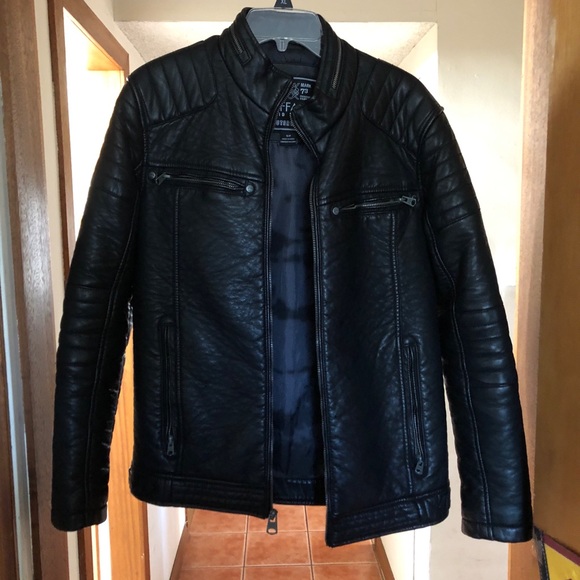 buffalo david bitton leather jacket
